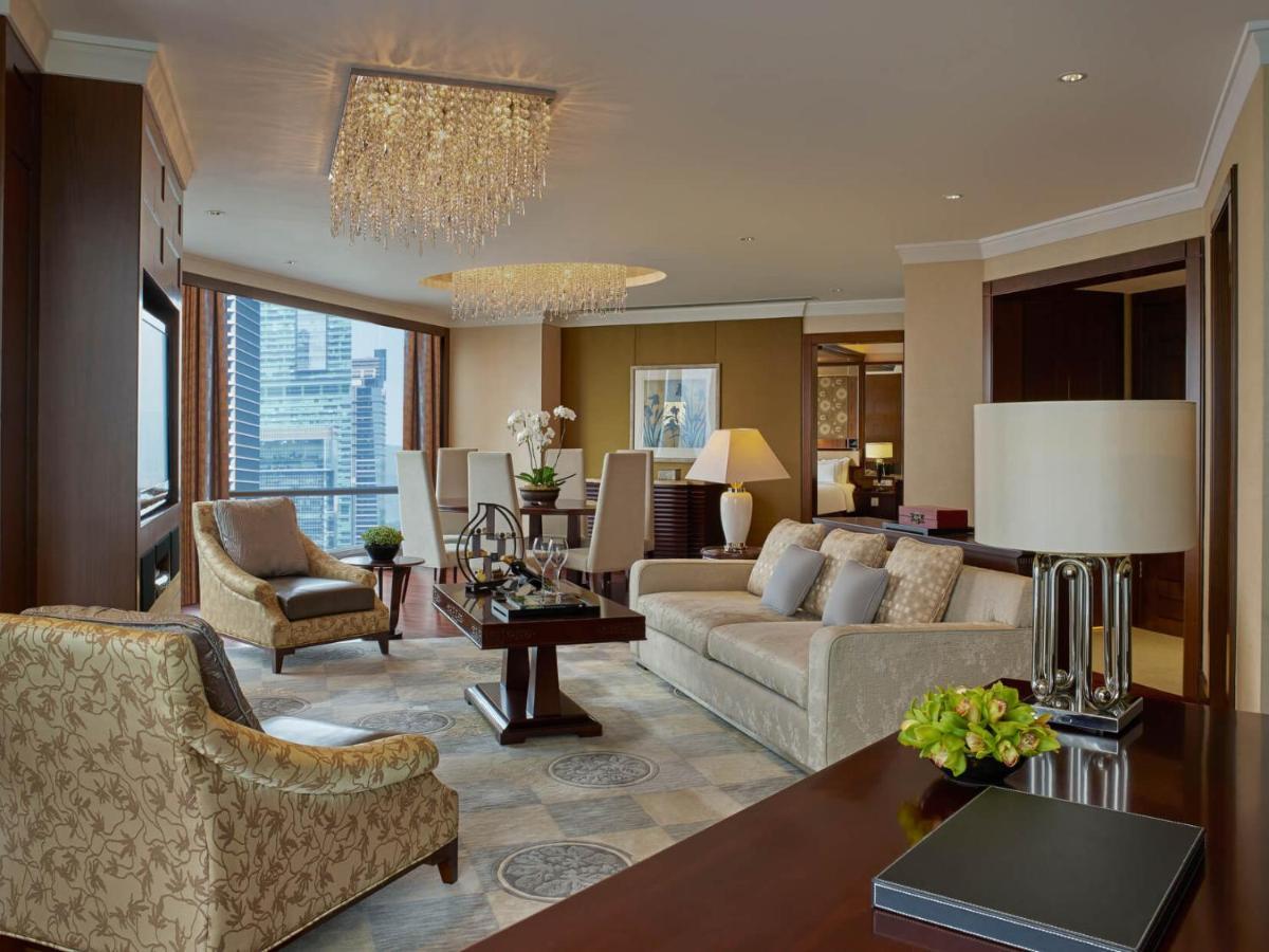 Futian Shangri-La, Shenzhen,Near To Shenzhen Convention&Exhibition Centre, Futian Railway Station Exterior foto