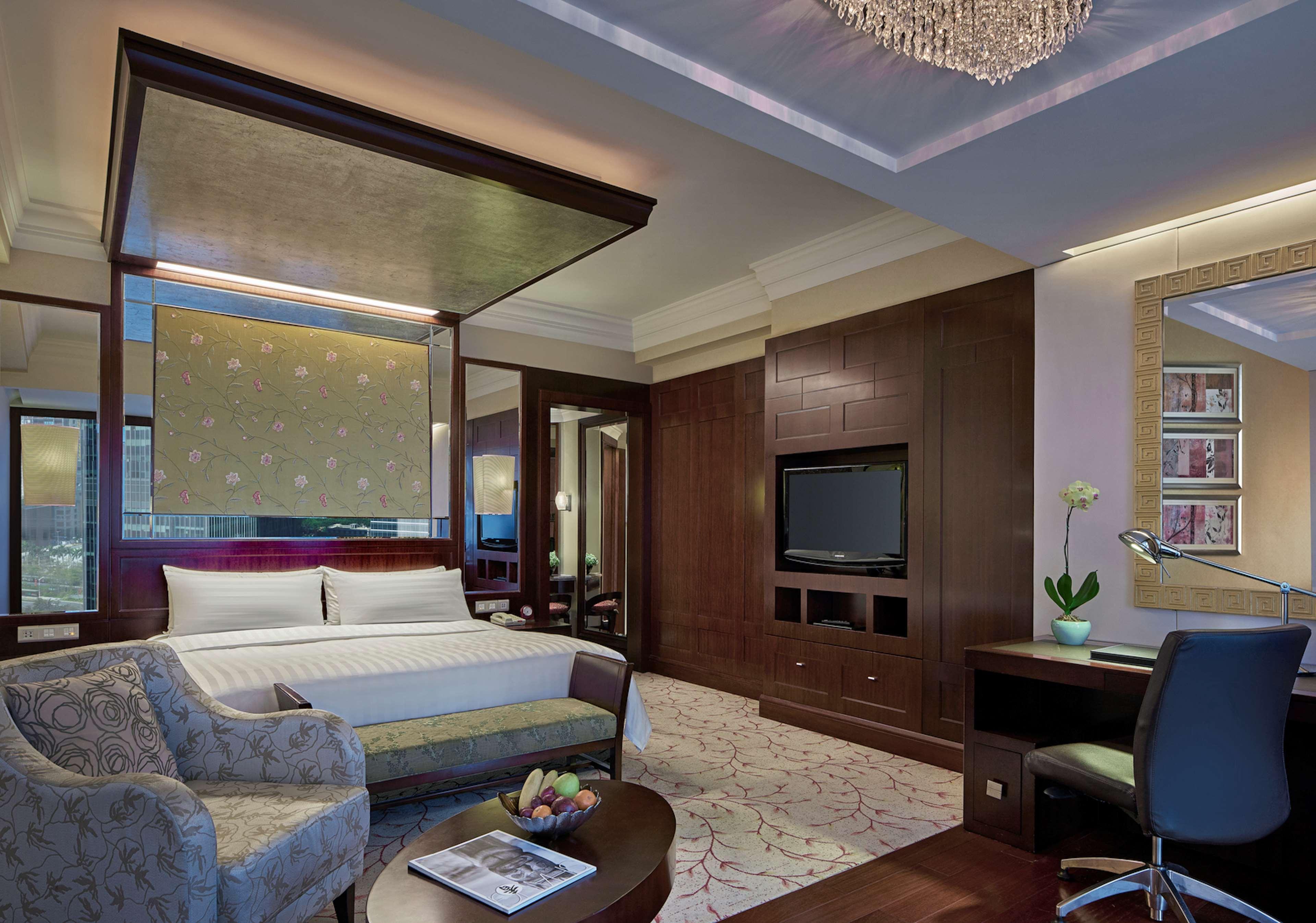 Futian Shangri-La, Shenzhen,Near To Shenzhen Convention&Exhibition Centre, Futian Railway Station Exterior foto