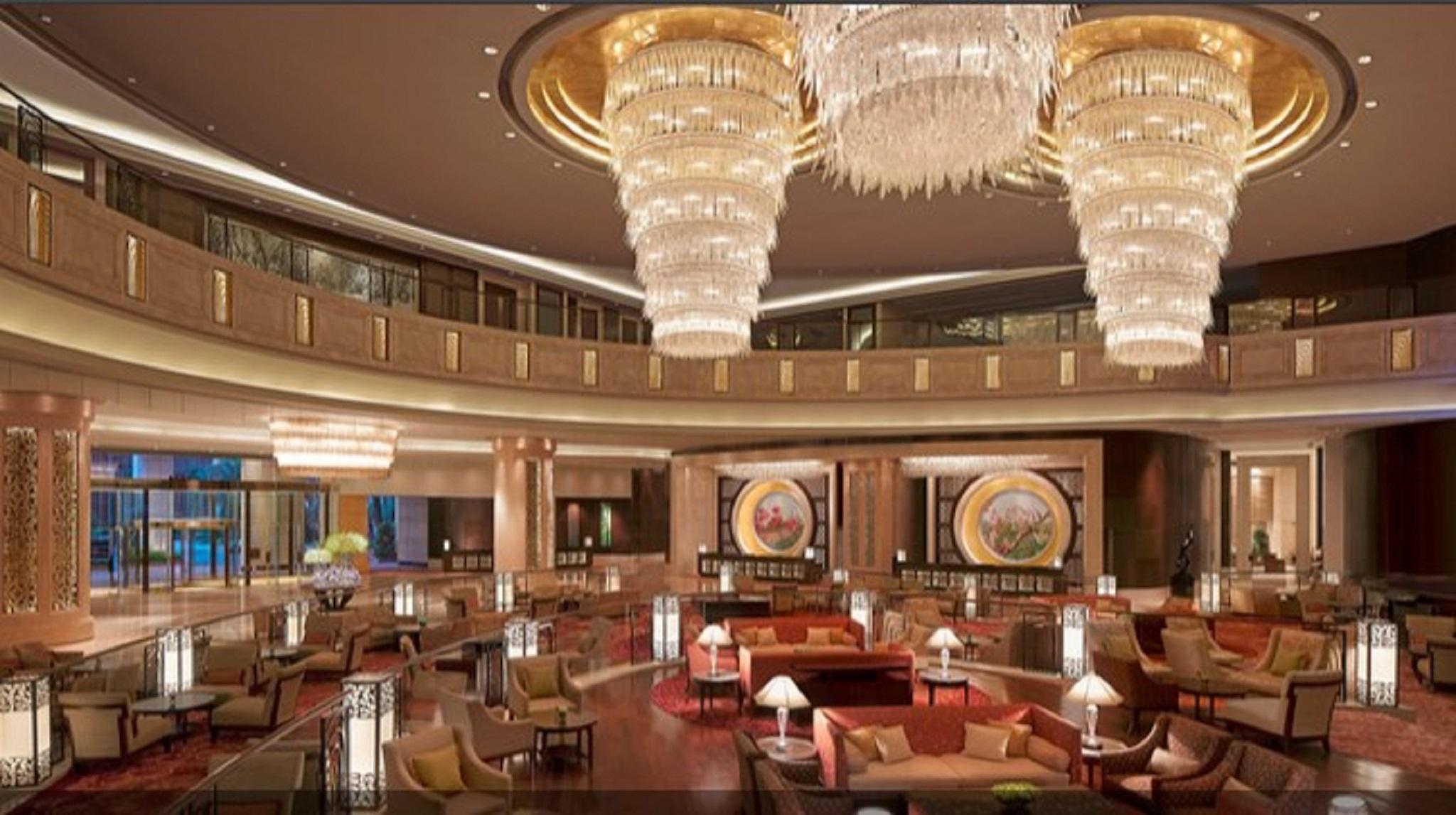 Futian Shangri-La, Shenzhen,Near To Shenzhen Convention&Exhibition Centre, Futian Railway Station Exterior foto