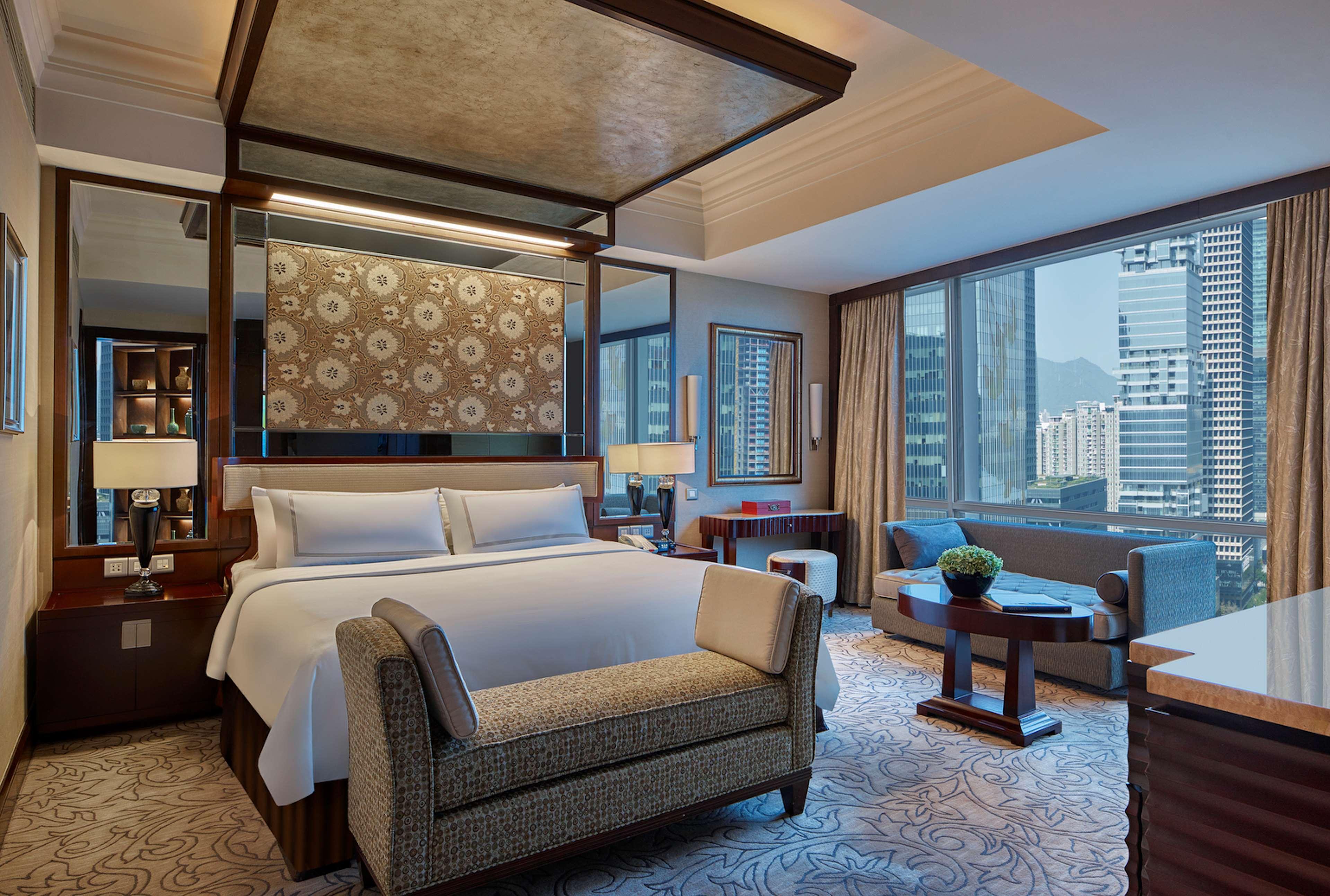 Futian Shangri-La, Shenzhen,Near To Shenzhen Convention&Exhibition Centre, Futian Railway Station Exterior foto